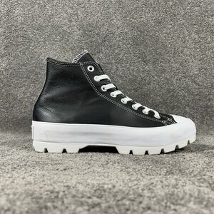 Converse CT All Star Lugged Hi 567164C Women’s Sz 9.5 Black Platform Shoes Used